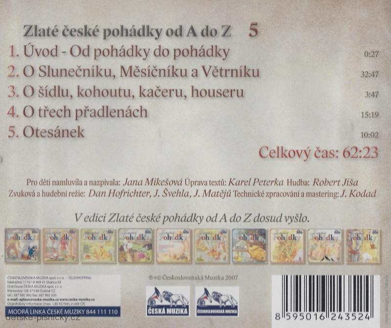 Zlaté české pohádky od A do Z 5