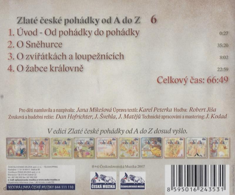 Zlaté české pohádky od A do Z 6