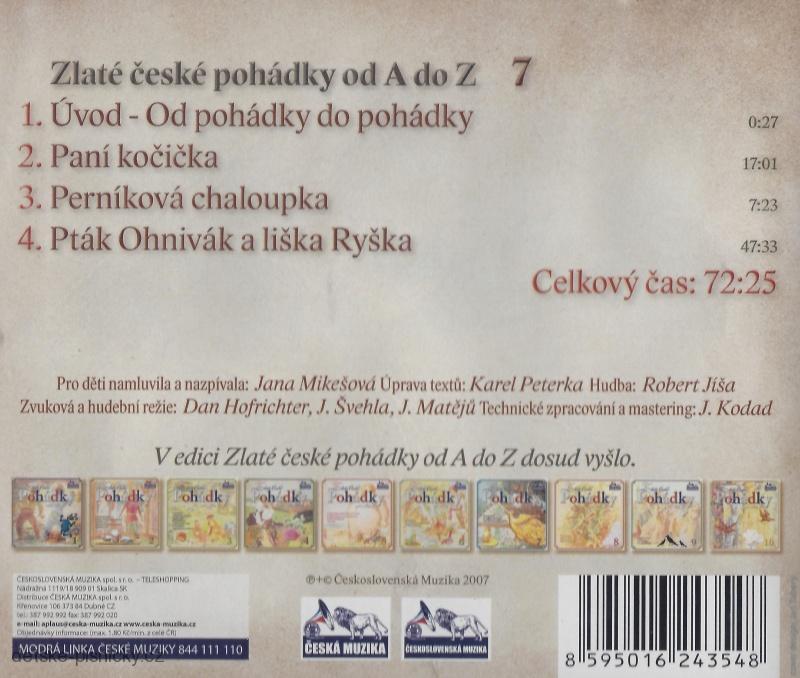 Zlaté české pohádky od A do Z 7