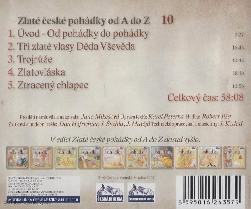 Zlaté české pohádky od A do Z 10